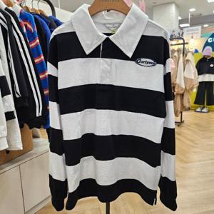 컬리수 HC33 스트라이프럭비티셔츠 C251TS253P