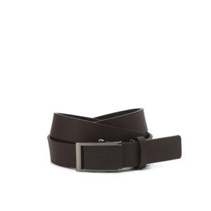 [질스튜어트 핸드백] JUBE6E052W2 다크브라운 무광버클장식 소가죽 자동벨트 JUBE6E052