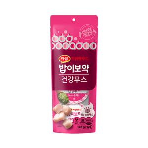 [하림펫푸드] 밥이보약 건강무스 No 스트레스 40g3입 120g/고양이 습식 파우치