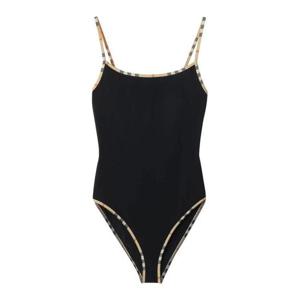 버버리 체크 트리밍 원피스 수영복 8118807