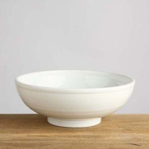 이천도자기 떡살백자 면기 대 22cm 그릇 식기