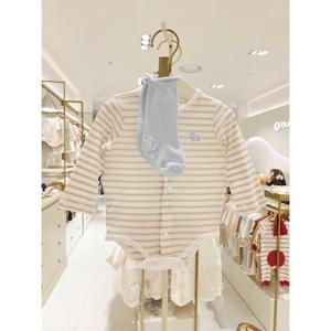 (에뜨와) (07T11790R) (출산백일선물)토르티ST바디수트양말셋트(베이지) (유아/출산/백일/돌선물/조카선물)