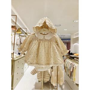 (에뜨와) (07T127985) (출산백일선물)아델린프릴바디수트SET (유아/출산/백일/돌선물/조카선물)