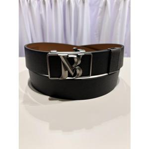 [닥스셔츠] 베노베로 소가죽 흑샤틴 스포츠 자동 벨트 (BMG1ACB1261K1) BMG1ACB1261