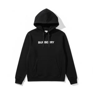 BURBERRY LOGO COTTON HOODIE (8083392) (로고 코튼 후드 티셔츠)