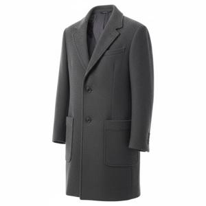 AMI 싱글 브레스티드 울 코트 (HCO005 WV0019 055)