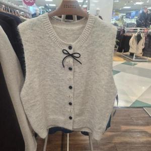 멜로디가든 HC39 리본브로치조끼 M25WBV105