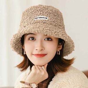 겨울 방한용 여성 러블리 양털 뽀글이 벙거지