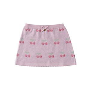 (밍크뮤10) (PK)하트체리자카드니트스커트 (3611543601)