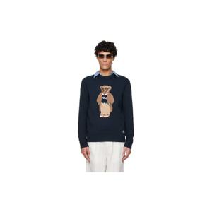 26 SS 폴로 랄프로렌 남성 네이비 폴로 베어 스웨터 252213M201003