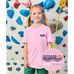 [아웃도어프로덕츠 키즈]파노라마 백면 그래픽 반팔티셔츠 (라이트 핑크) OD242ISS02_LPK