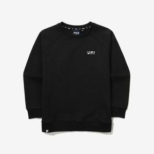 [휠라 키즈]에센셜 라운드 맨투맨 (FK2POG1101X_BLK)