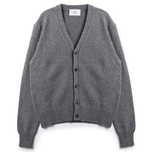 (명품) 아미 토널 하트 로고 가디건 HKC127 00