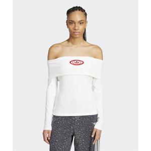 아디다스 오프숄더 탑 - 화이트 KA2691 249493