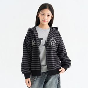 [더데이걸]스트라이프 후드 집업점퍼TGJM26102