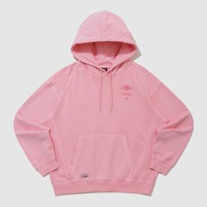 엄브로후드티 PQA UQ121CHD11-PNK 웨이파인더 가먼트다잉 후드 티셔츠 / PINK