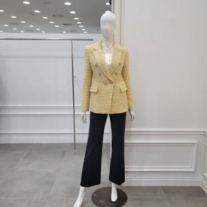 [미니멈]울 트위드 자켓(MZAAWJ1130 YE)_IC