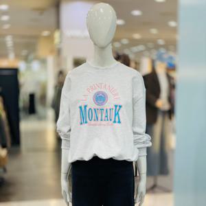 [클리지]라운드 루즈핏 레터링 맨투맨 CQ2WTS07