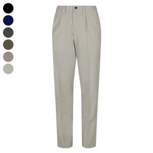 남자 봄 여름 원턱 일자핏 링클프리 면바지 LV-L-PT-HW246-아이보리