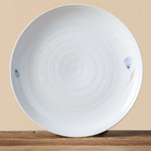 이천도자기 청꽃고백자 원부페 접시 3호 30.5cm