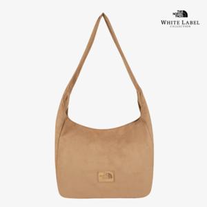 노스페이스 화이트라벨 빅 로고 숄더 백_스웨이드 NN2PR60N