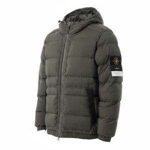 STONE ISLAND 4100040 SEAMLESS TUNNEL NYLON DOWN-TC HOODED JACKET (K2S15 4100040 S0028 V0054) (심리스 터널 나일론 다운-TC 후드 자켓)