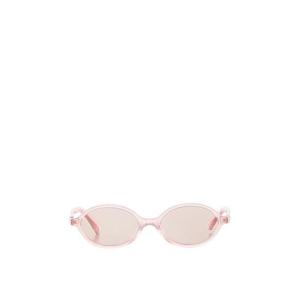 미우미우 타원형 프레임 선글라스 MU04ZS20I60V50