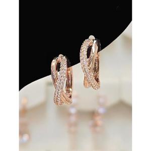 볼라레 세이브존03 볼라레 블러쉬 트위스트 원터치 귀걸이 2color AQSSS1886A