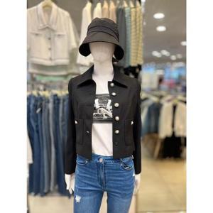 조이너스 세이브존01 카라넥 크롭 트위드 자켓 JAEU3WJK121