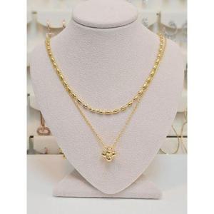 볼라레 세이브존03 볼라레 라씨모 두줄 목걸이 AGSSS1656A