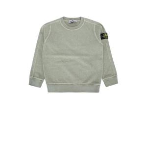 스톤아일랜드 키즈 키즈 그레이 스웨트셔츠 610000160 V0168