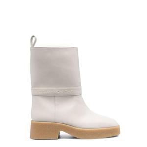 스텔라 매카트니 여성 아이보리 앵클 레인부츠 810131_AP00M09730