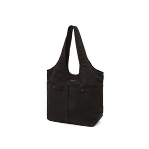 [질스튜어트 핸드백] JUBA6E340BK 블랙 로고프린트 나이론 숄더백 JUBA6E340BK