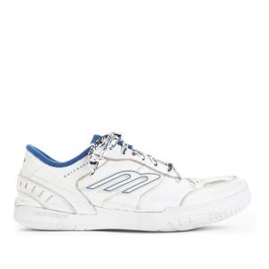 발렌시아가 화이트 블루 가죽 햄튼 스니커즈 841765WCURB 9141