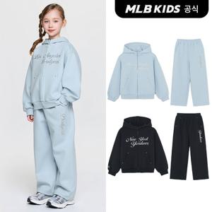[MLB키즈 공식]26SS 스트릿 걸즈 후드집업 세트 (2color) 7FS2B0661