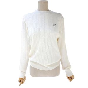 [스튜디오화이트]리본꽈배기니트티셔츠ML3KTS234