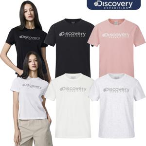 디스커버리 26년 여름 신상 여성 프레시벤트 로건 반팔티셔츠 (DWRS72063)