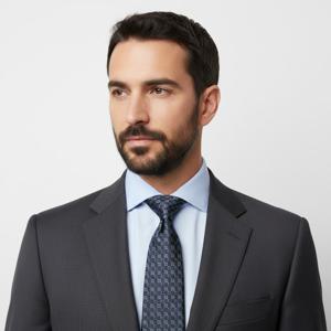 구찌 남성 GG 자 로고 실크 넥타이(다크블루) 853350 4E009 4266