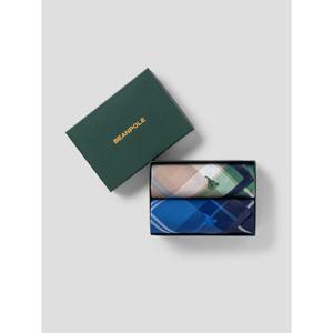 [빈폴ACC][택가 39,000원] 남성 선염 손수건 2매 세트 - 블루 (BE6184M01P)