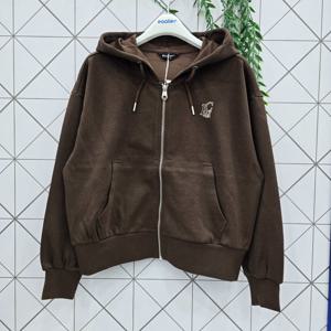 [에꼴리에]에꼴리에 주니어 더블직 세미크롭 후드 점퍼 25C1751