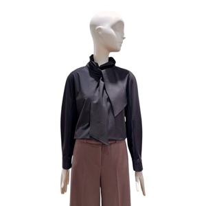 [쥬크]스트랩 타이 블라우스 Z254MSC038