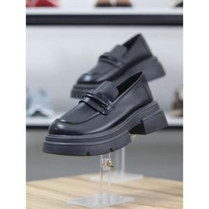 바이로쏘 세이브존06 플랫폼 청키 통굽 키높이 라운드 토 5cm 로퍼 (BY)26W129J69