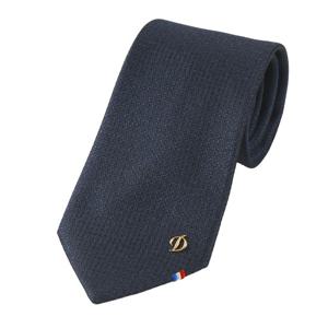 [에스티듀퐁(셔츠)]하단삼색자수포인트솔리드타이TE4FM61KA040TNY