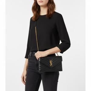 생로랑 카산드라 엔벨로프 체인 지갑 742920 AAA44 1000