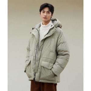 커버낫 COVERNAT RDS 아웃 포켓 미들 다운 카키 CO2404DP13KH 345584