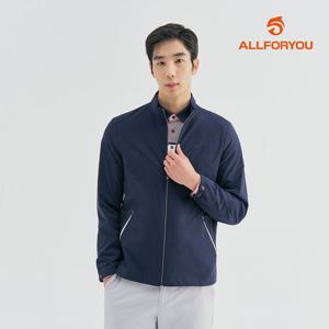 [올포유] [모델착장] 남성 지퍼 배색 포인트 점퍼 AMJUM1361-915