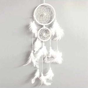 에스닉 드림캐쳐 2단 화이트 행운 인테리어소품 장식 버드나무 꿈 벽장식