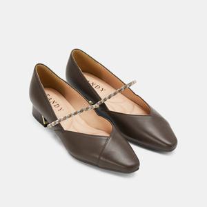 [탠디] 탠디 여성 구두 725412 LA435 밤색 3CM 725412LA435밤색