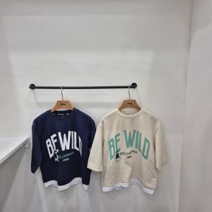 [지프키즈]곰와펜 7부 레이어드 티셔츠 KR2TSU016