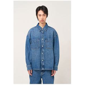 [플랙진]남성 셔츠 자켓 L01 미드 블루 (PWTH1LSL01M)